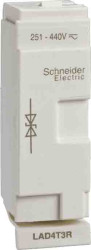 Tłumik przepięć Schneider Electric do 3P LC1D09...D384P LC1DT20...DT404P LC1D098...D258CAD32, CAD50 Moduł