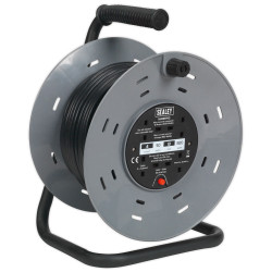 Sealey BCR50 Cable Reel 50mtr 2 x 230V
