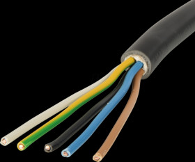 15500263/100 Underground cable NYY-J, 5x4 mm², 100 m