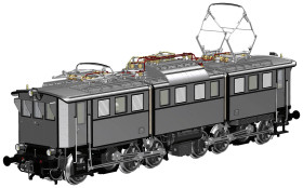 Lokomotywa elektryczna H0 Piko H0 51548, Digital DC Sound, Długość ze zderzakami: 192 mm, Epoka: II