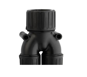 Łącznik do kanałów kablowych Flexicon gwint 28mm 34mm Reduktor Nylonowy Czarny