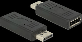 65691 Adapter Displayport 1.2 male &gt; Displayport female port saver