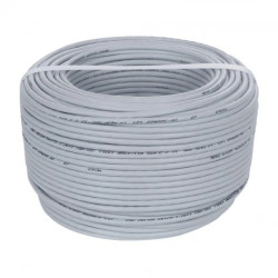 Kabel teleinformatyczny U/UTP kat.6 350MHz wewnętrzny Eca PVC szary NEKU /100m/