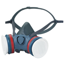 Moldex 723202 Series 7000 Half Mask (Medium) 2 x A2P3 R Filters &#x2B; Storage Box