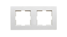 Karre Ramka 2-Krotna, Kolor Biały / 90960261