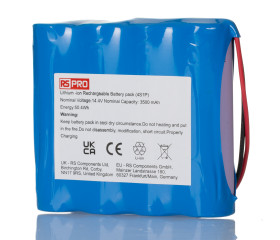 Zestaw akumulatorów 14.4V 4-ogniwowy 3.5Ah RS PRO RS PRO
