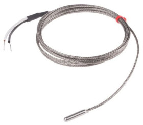 Termopara typ J do +350C 25mm kabel 2m, Stal nierdzewna IEC