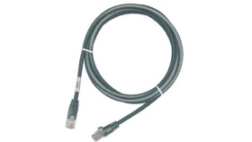 Kabel Krosowy Rj45, 568B, U/Utp, Linka, Powercat 6, Ls0h 1M, Szary Pcd-02001-0E