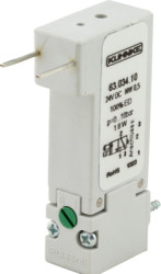 3/2-way NC poppet valve, 10 bar, 24 V, 1.8 W, 63.034.20