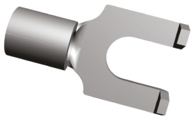 Konektor zaciskowy płaski Solistrand Series Nieizolowane, M4 (#8) 10AWG 6.6mm² 12AWG 2.6mm² TE Connectivity Bez osłony