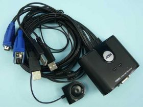 KVM SWITCH 2xPORT.USB ATEN
