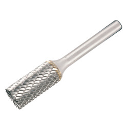 Dormer P8039.6X6.0 Solid Carbide Bright Rotary Burr Cylinder &#x2B; Endcut 9.6x6mm