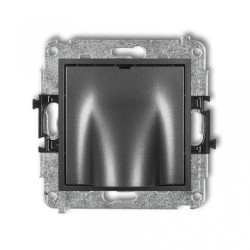 ICON Mechanizm wypustu kablowego grafitowy 11IWPK