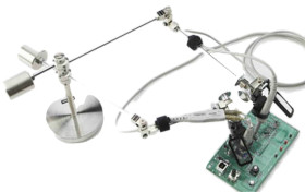 Uchwyt czujnika, Dwuramienny pozycjoner sondy, do użytku z: Sonda pasywna 104xx, Sonda aktywna 1141A/1153A, Sonda