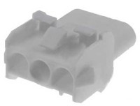 TEC3G/2 Obudowa złącza, typ obudowy: gniazdo (żeńska), 3pin (można użyć terminali męskich lub żeńskich) raster pinów: 6.35mm - T