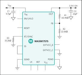 4.5V to 60V, 1.5A High-Efficiency, DC-DC Step-Down Power Module with Integrated Inductor