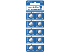 10x bateria AG13 LR44 1,5V alkaliczna everActive