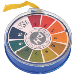 EISCO CH0627B pH Indicator Paper Dispenser, range pH 1 to 11