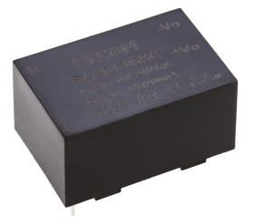 Zasilacz impulsowy nap. wyjściowe: 5V dc 1W 200mA 1 wyjście nap. wejściowe: 90 → 277V ac Do montażu na płytce