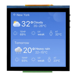 ESP32-S3 Dev Board with 4" IPS Display (480x480)