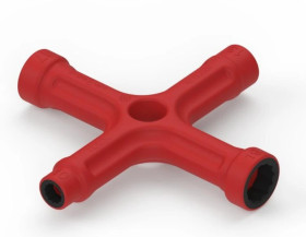 Hubix Hybrydowy klucz krzyżakowy nr 10×13×17×19 A113.0304