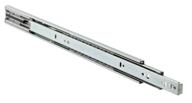Poręcz szafy, typ: Prowadnica ślizgowa teleskopowa, maks. obciążenie: 45kg, dł. ślizgu: 450mm, DB3832