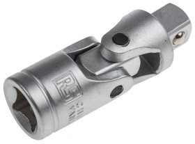 Nasadka, Lustrzane, Stal chromowo-wanadowa, rozm: 3/8 cala, typ: Kwadratowy, Złącze uniwersalne