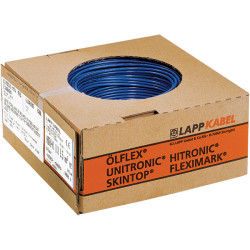 LAPP 4160100 UL: MTW CSA-HAR Single Core Cable Green/Yellow 22AWG (100m)