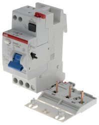 RCD, Typ A, 3-biegunowy, 25A, 30mA, ABB A, DDA 200 A System Pro M Compact CE 230/400V ac