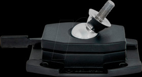 9-262-SW Ball joint quick clamp, with screw, 40 mm Ø, black