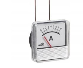 Miernik analogowy panelowy amperomierz 8A prostownik