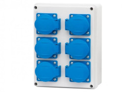 Rozdzielnica R-190 - gniazda 6x230V