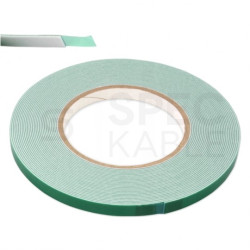 Taśma klejąca dwustronna piankowa 9mm x 5m biała MASTERLED