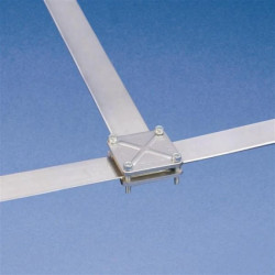 Złącze krzyżowe uziom-bednarka BC 80 553250 /4szt./