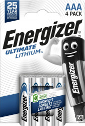 Bateria AAA Płaskie Energizer 1.5V Energizer Ultimate