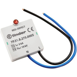 Finder 7P.31.8.275.0005 Surge arrester TN-S/TT LED fail display IP65