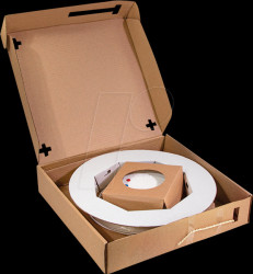 FB2SC20 FTTH termination box, 2x SC/APC, with 20 m installation cable