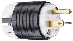 Wtyk sieciowy Wtyczka Montaż na kablu 2P 20A