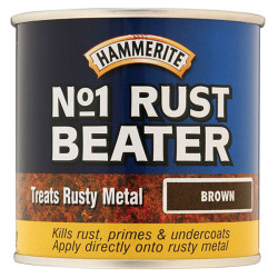 Hammerite 5092810 No.1 Rust Beater Paint Dark Brown 250ml