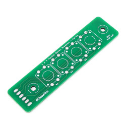 1x4 Tactile Button Breakout - Narrow