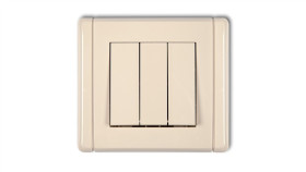 Flexi Łącznik Potrójny Beżowy 1Fwp-7