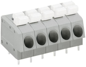 Złączka oświetleniowa WAGO 5 804 Żeński Listwa zaciskowa do płytki drukowanej Gniazdo