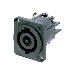 Neutrik NAC3MP-HC Connector Socket 2&#x2B;PE 32A Black Vertical 1 piece