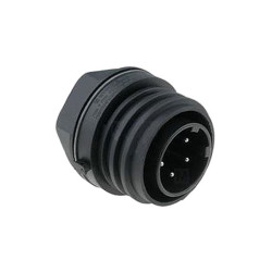 900 BUCC PANEL MOUNTING CONN 4 POLE MALE