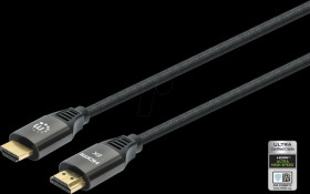 355940 Ultra High Speed HDMI Cable 48 GBit/s 8K 60 Hz black 2 m