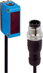 Czujniki fotoelektryczne Odblaskowe Prostokątny SICK PNP zakres 6 m Widoczny czerwony