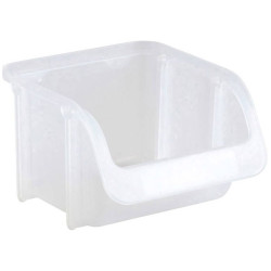 H&#xFC;nersdorff 671700 Storage Bin 115x100x75mm Transparent 1Piece