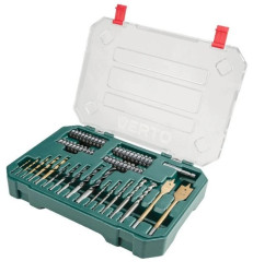 Zestaw wierteł i bitów 58 szt. 66H646