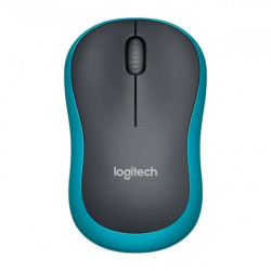 Mysz Logitech M185 910-002239 (optyczna 1000 DPI kolor niebieski)