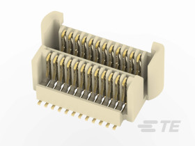 Listwa stykowa PCB 24-pinowe AMP CT raster: 0.5 mm Pionowy 1-rzędowe TE Connectivity Powierzchnia30 V W osłonie